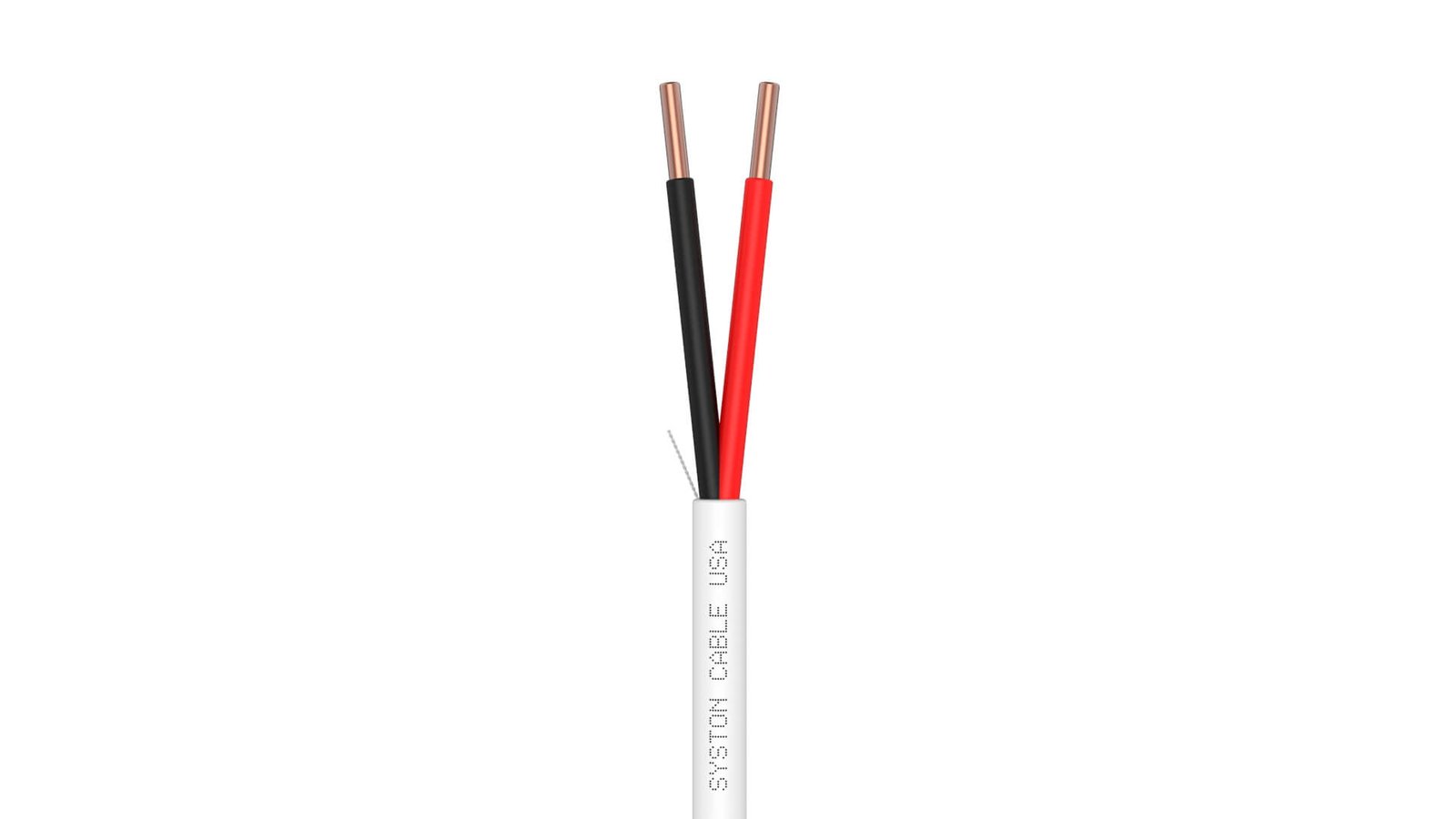 EZ-Pull Premium 18/2 Security Cameras, Control, Sound & Alarm Cable<br/><br/>18 AWG 2 Conductors, Solid, Unshielded<br/>Plenum Rated - CMP, CL3P, FPLP, FT6