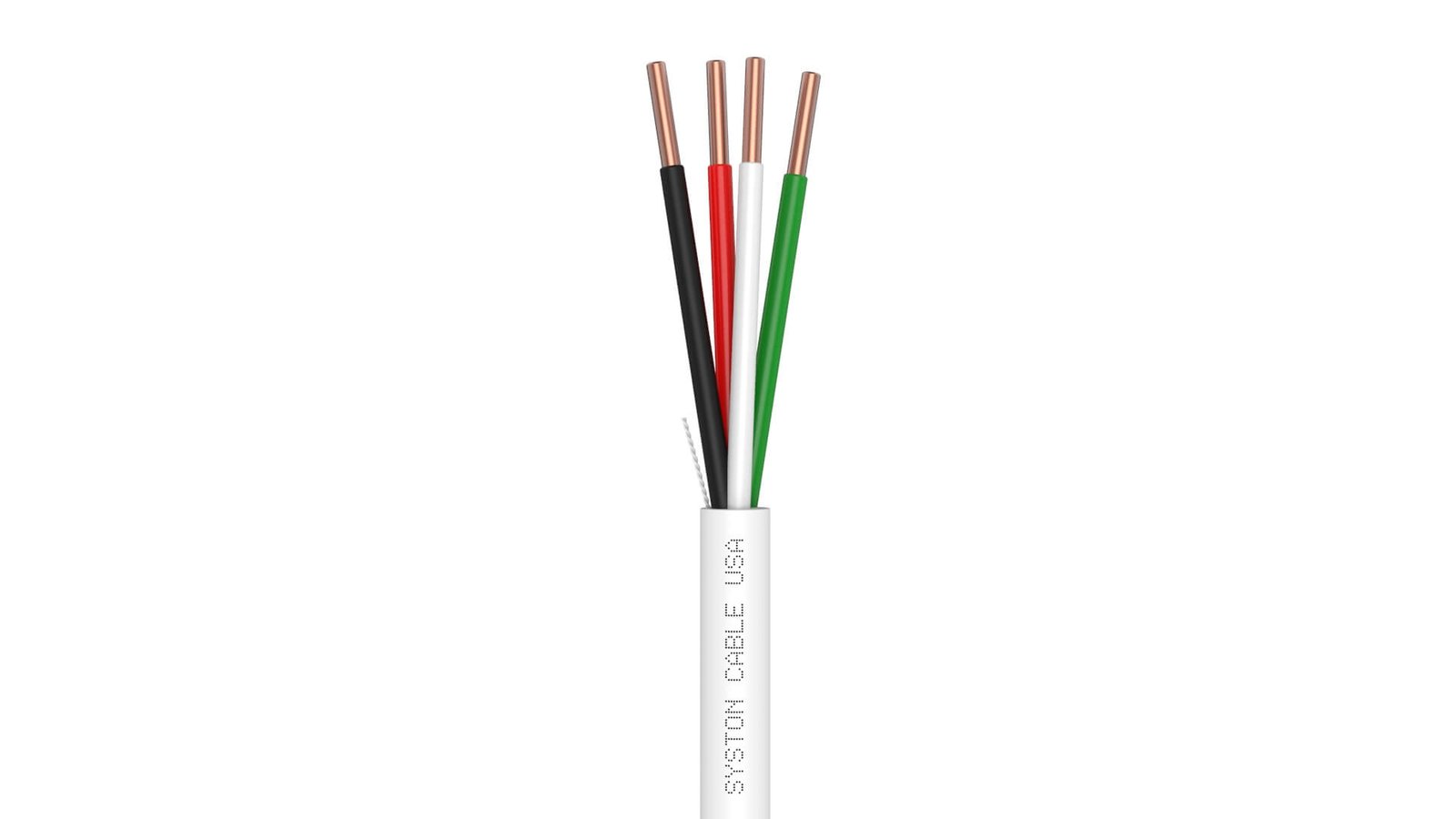 EZ-Pull Premium 22/4 Security, Cameras, Control, Sound, Alarm & Station Z Wire<br/><br/>22 AWG 4 Conductors, Solid, Unshielded<br/>Plenum Rated - CMP, CL3P, FPLP, FT6