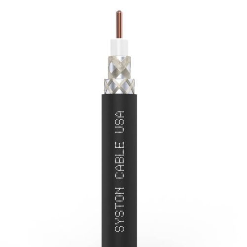 ClearBand Premium RG6 Quad Shield<br/><br/>18 AWG 3.0 GHz Coaxial CATV Video Cable<br/>Plenum Rated, CATVP, CMP, CL2P, FT6