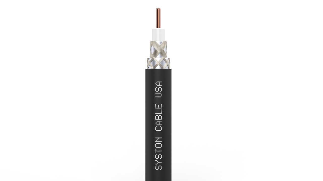 ClearBand Premium RG6 Quad Shield<br/><br/>18 AWG 3.0 GHz Coaxial CATV Video Cable<br/>Plenum Rated, CATVP, CMP, CL2P, FT6