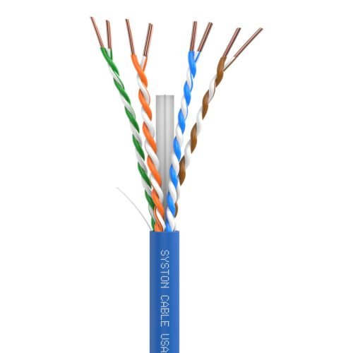 SySPEED Premium Cat 6 Ethernet Cable<br/><br/>Unshielded Twisted Pair (UTP) 4 Pair 23 AWG<br/>Riser Rated - CMR, FT4, Sunlight Resistant