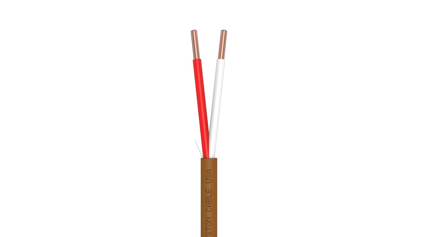 EZ-Pull Premium 20/2 Thermostat Wire<br/><br/>20 AWG, 2 Conductors, Solid Copper<br/>Plenum Rated - CMP, CL3P, FT6
