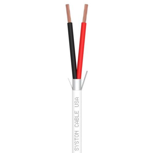 EZ-Pull Premium 12/2 Security Cameras, Control, Sound & Alarm Cable<br/><br/>12 AWG 2 Conductors, Stranded, Overall Shielded<br/>Riser Rated - CMR, CL3R, FPLR, FT4, Sunlight Resistant