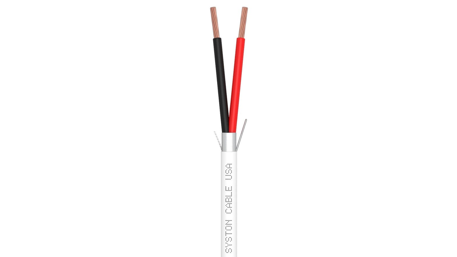EZ-Pull Premium 22/2 Security Cameras, Control, Sound & Alarm Cable<br/><br/>22 AWG 2 Conductors, Stranded, Overall Shielded<br/>Riser Rated - CMR, CL3R, FPLR, FT4, Sunlight Resistant