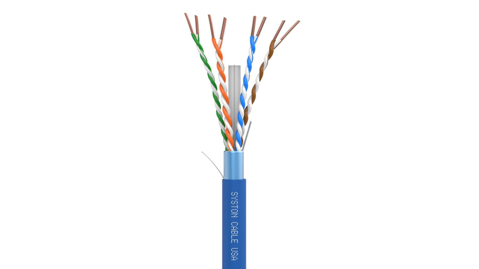 SySPEED Premium Cat 6A Ethernet Cable<br/><br/>Overall Shielded Twisted Pair (FTP) 4 Pair 23 AWG<br/>Riser Rated - CMR, FT4, Sunlight Resistant