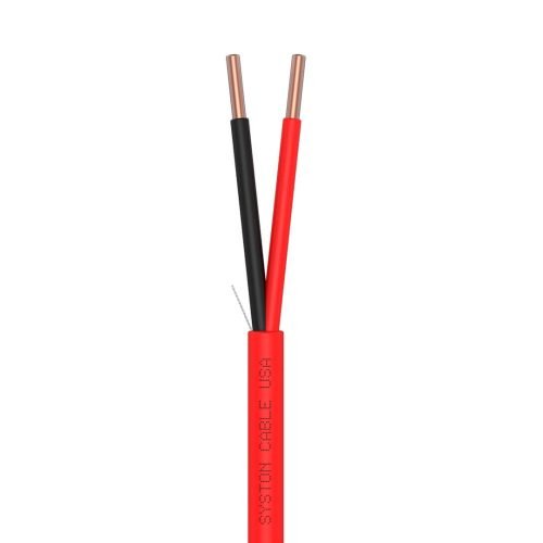 EZ-Pull Premium 12/2 Fire Alarm Cable<br/><br/>12 AWG 2 Conductors, Solid, Unshielded<br/>Plenum Rated - FPLP, CL3P, FT6