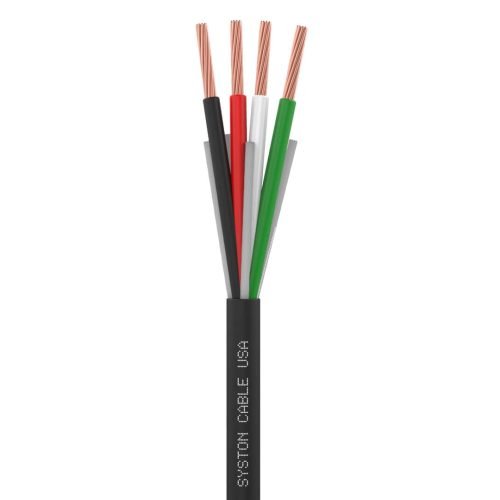 Pure Premium 12/4 OFC Audio Speaker Wire<br/><br/>12 AWG, 4 Conductors, OFC (Oxygen Free Copper)<br/><br/>Outside Plant (OSP) - Rated Cable</br>Water Blocking - Sunlight Resistant </br>Suitable for Direct-Burial Applications