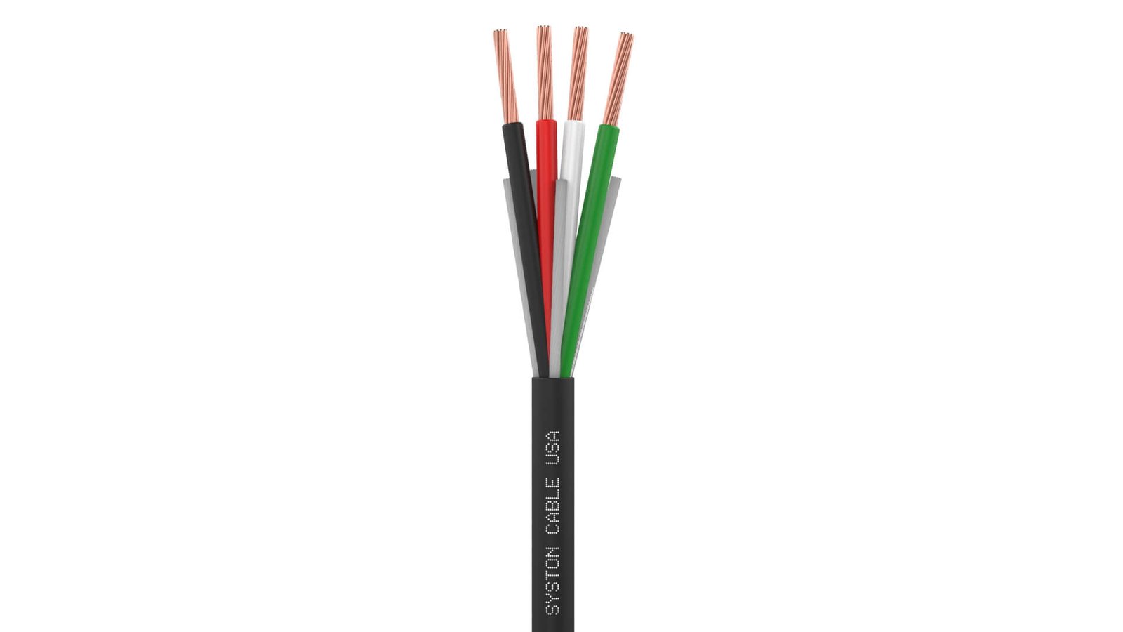 Pure Premium 12/4 OFC Audio Speaker Wire<br/><br/>12 AWG, 4 Conductors, OFC (Oxygen Free Copper)<br/><br/>Outside Plant (OSP) - Rated Cable</br>Water Blocking - Sunlight Resistant </br>Suitable for Direct-Burial Applications