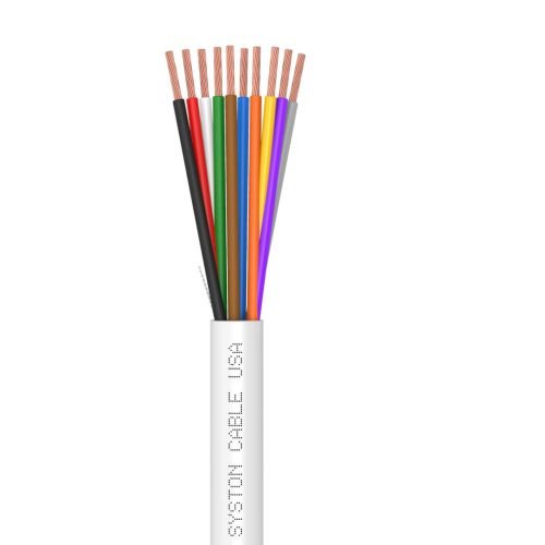 EZ-Pull Premium 18/10 Security Cameras, Control, Sound & Alarm Cable<br/><br/>18 AWG 10 Conductors, Stranded, Unshielded<br/>Riser Rated - CMR, CL3R, FPLR, FT4, Sunlight Resistant