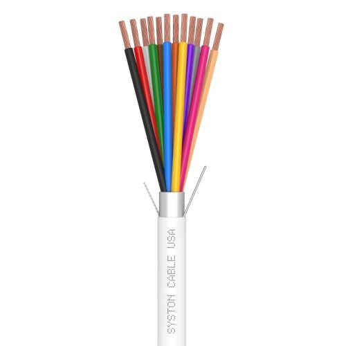 EZ-Pull Premium 22/12 Security Cameras, Control, Sound & Alarm Cable<br/><br/>22 AWG 12 Conductors, Stranded, Overall Shielded<br/>Plenum Rated - CMP, CL3P, FPLP, FT6