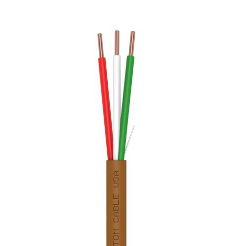 EZ-Pull Premium 18/3 Thermostat Wire (LVT)<br/><br/>18 AWG, 3 Conductors, Solid Copper<br/>Riser Rated - CMR, CL3R, FT4, Sunlight Resistant