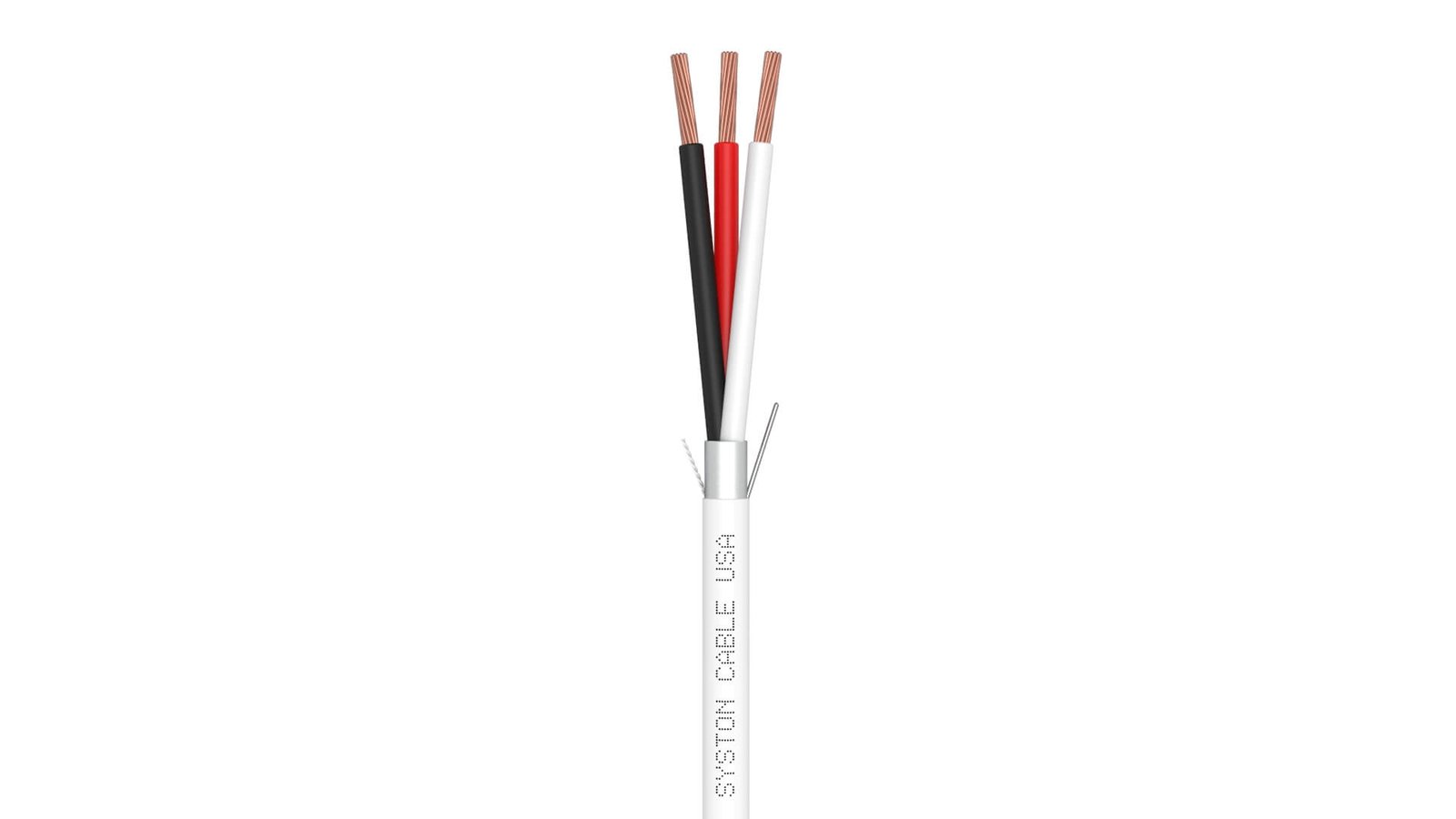EZ-Pull Premium 16/3 Security Cameras, Control, Sound & Alarm Cable<br/><br/>16 AWG 3 Conductors, Stranded, Overall Shielded<br/>Plenum Rated - CMP, CL3P, FPLP, FT6