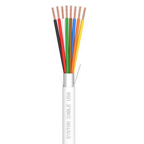 EZ-Pull Premium 18/8 Security Cameras, Control, Sound & Alarm Cable<br/><br/>18 AWG 8 Conductors, Stranded, Overall Shielded<br/>Plenum Rated - CMP, CL3P, FPLP, FT6