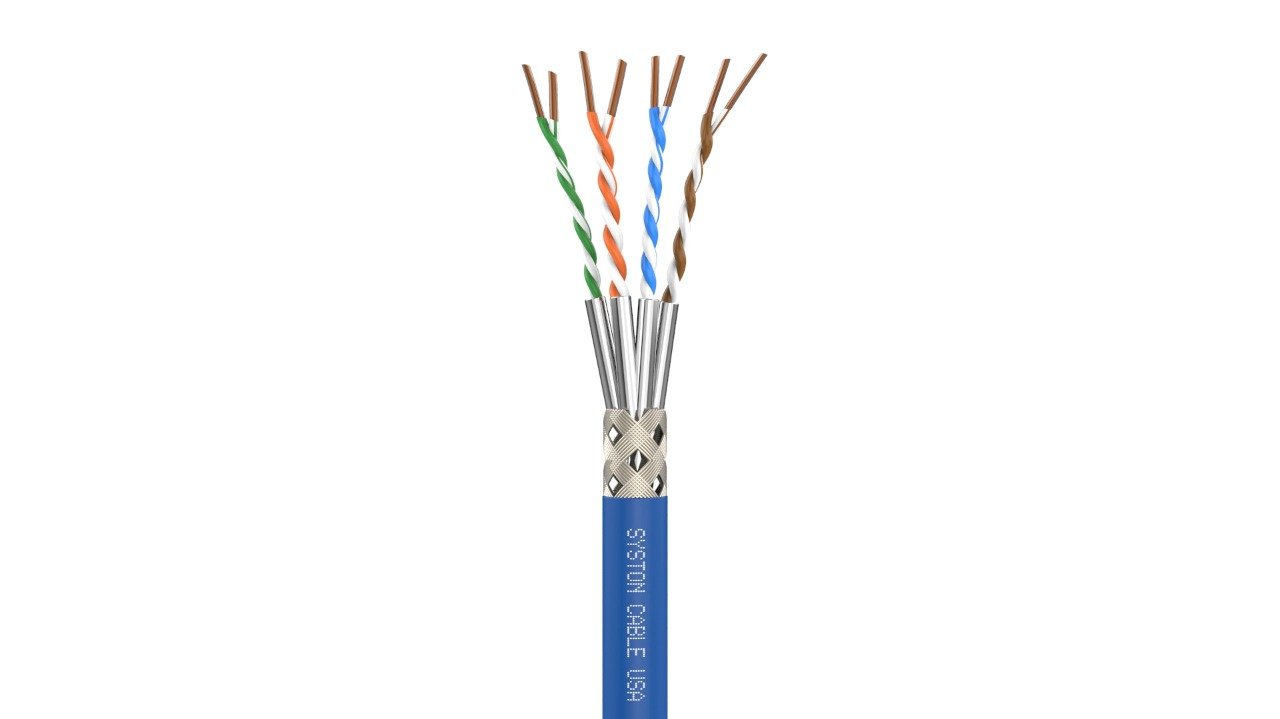 SySPEED Premium Cat 7A Ethernet Cable 1000MHz<br/><br/>S/FTP - Individual Shielded Pair + Overall Tinned Copper Braid Shield 4 Pair 23 AWG<br/> Riser Rated - CMR, FT4, Sunlight Resistant