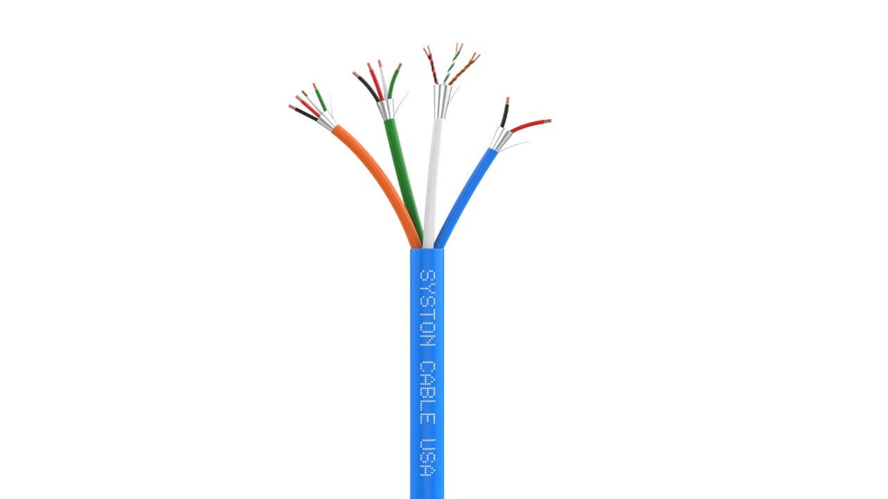 Master Premium Access Control Composite Cable<br/><br/>18/4C STR OAS + 22/3PR STR OAS +22/2C STR OAS + 22/4C STR OAS<br/>Riser Rated - CMR, CL3R, FT4, Sunlight Resistant
