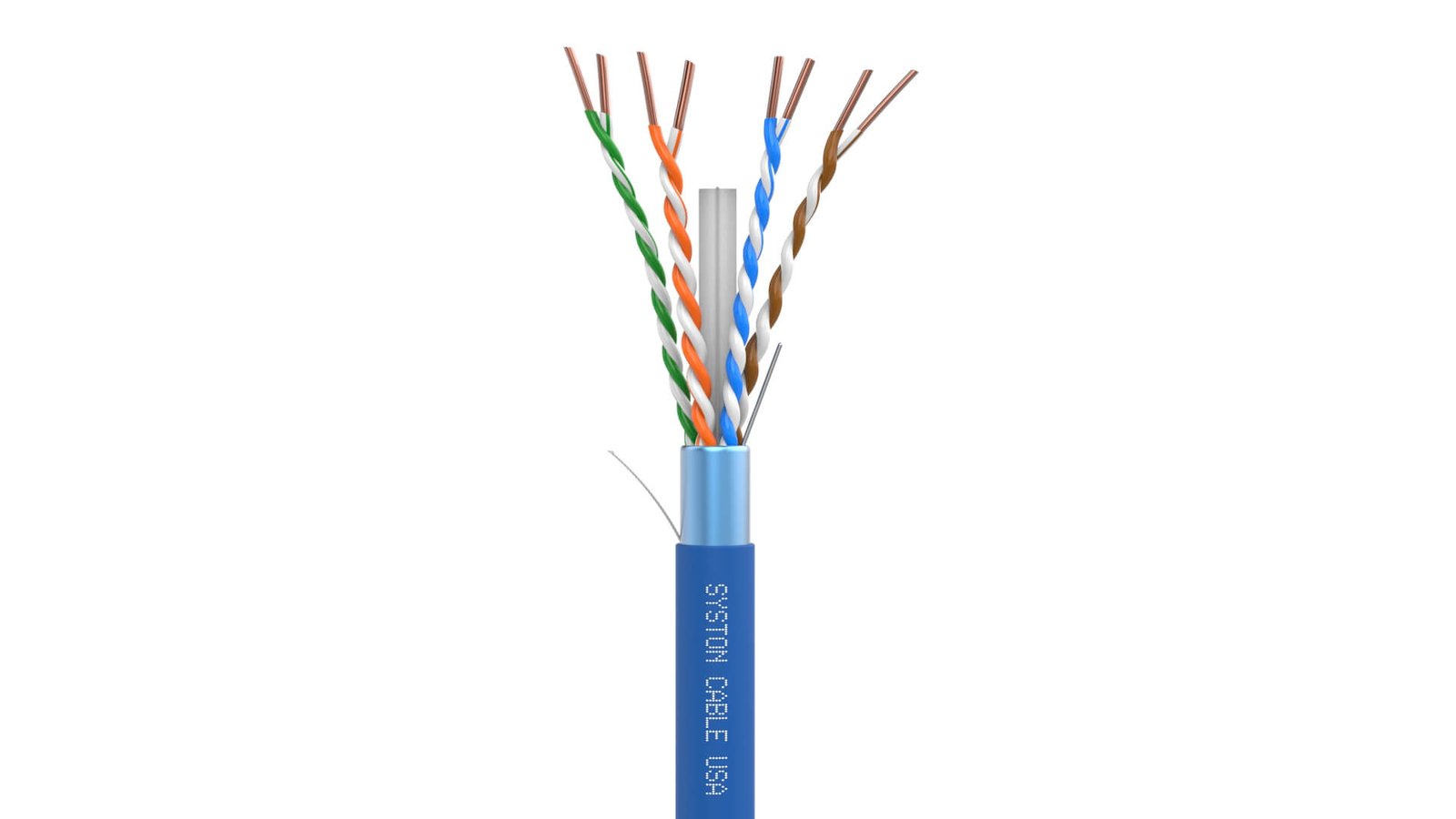 SySPEED Premium Cat 6 Ethernet cable<br/><br/>Overall Shielded Twisted Pair (FTP) 4 Pair 23 AWG<br/>Riser Rated - CMR, FT4, Sunlight Resistant