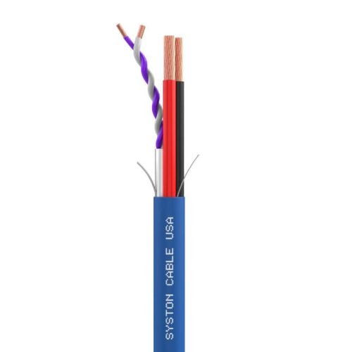 Equal to Lutron GRX-CBL-346S Cable<br/><br/> Premium 18 AWG + 18 AWG + (2) 22 AWG + Drain Wire<br/>Riser Rated - CMR, CL3R, FT4, Sunlight Resistant