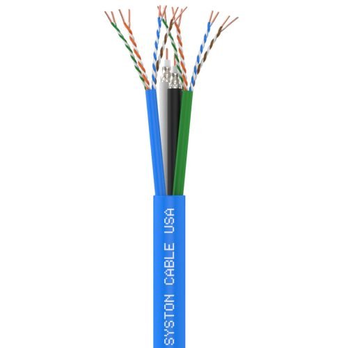 2 Cat 5e + 2 RG6 Quad
